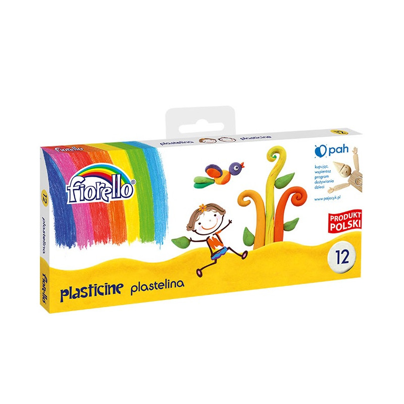 PLASTELINA FIORELLO 12 KOLORÓW 