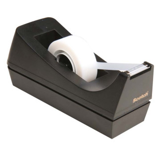 PODAJNIK TAŚMY KLEJĄCEJ CZARNY SCOTCH 3M C-38