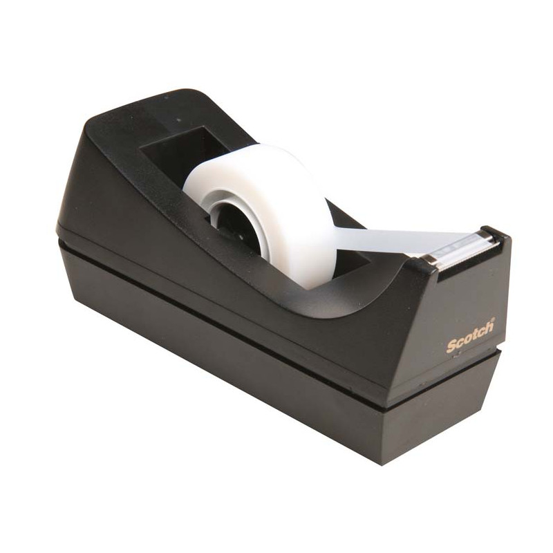 PODAJNIK TAŚMY KLEJĄCEJ CZARNY SCOTCH 3M C-38