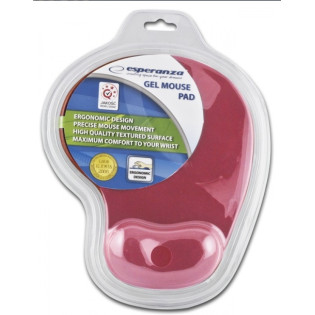 PODKŁADKA POD MYSZ ŻELOWA ESPERANZA EA137 CZERW