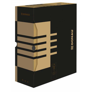 POJEMNIK ARCHIWIZACYJNY DONAU A4 12CM BRĄZOWE