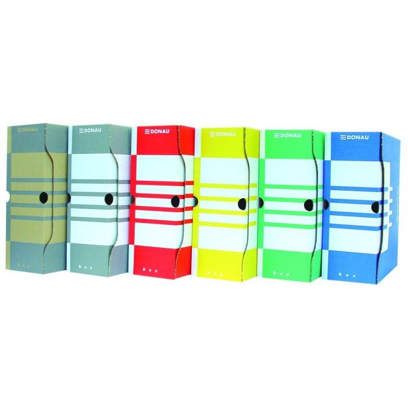 POJEMNIK ARCHIWIZACYJNY DONAU A4 15CM NIEBIESKIE