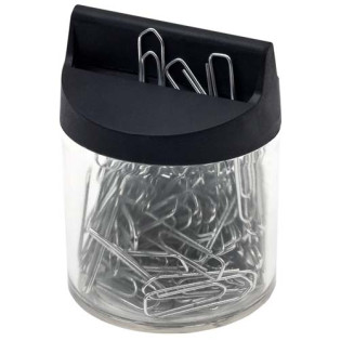 POJEMNIK MAGNETYCZNY ZE SPINACZAMI SREBRNYMI