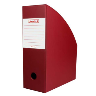 POJEMNIK NA DOKUMENTY BIURFOL A4 100MM BORDO 