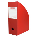 POJEMNIK NA DOKUMENTY BIURFOL A4 100MM CZERWONY