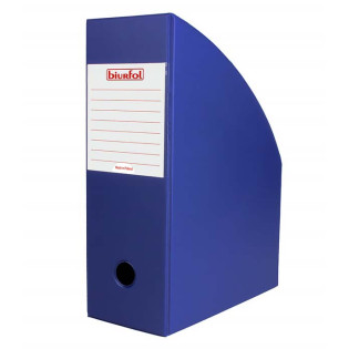 POJEMNIK NA DOKUMENTY BIURFOL A4 100MM GRANATOWY