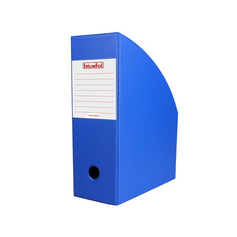 POJEMNIK NA DOKUMENTY BIURFOL A4 100MM NIEBIESKI