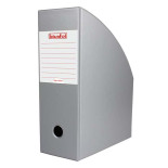 POJEMNIK NA DOKUMENTY BIURFOL A4 100MM SILVER