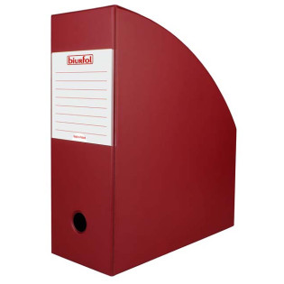 POJEMNIK NA DOKUMENTY BIURFOL A4 110MM BORDO