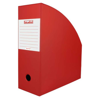 POJEMNIK NA DOKUMENTY BIURFOL A4 110MM CZERWONY