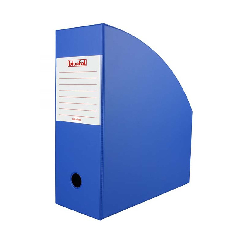 POJEMNIK NA DOKUMENTY BIURFOL A4 110MM NIEBIESKI