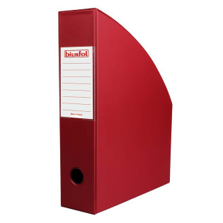 POJEMNIK NA DOKUMENTY BIURFOL A4 70MM BORDO