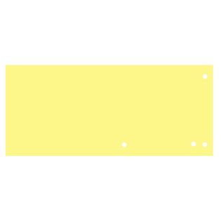 PRZEKŁADKA 1/3 A4 100 SZT. ŻÓŁTA