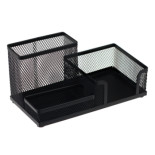 PRZYBORNIK 3 CZĘŚCIOWY SIATKA CZARNY