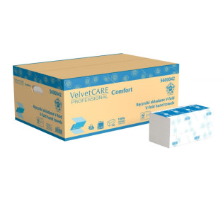 RĘCZNIK PAPIEROWY ZZ BIAŁE VELVET 3000list 5600042