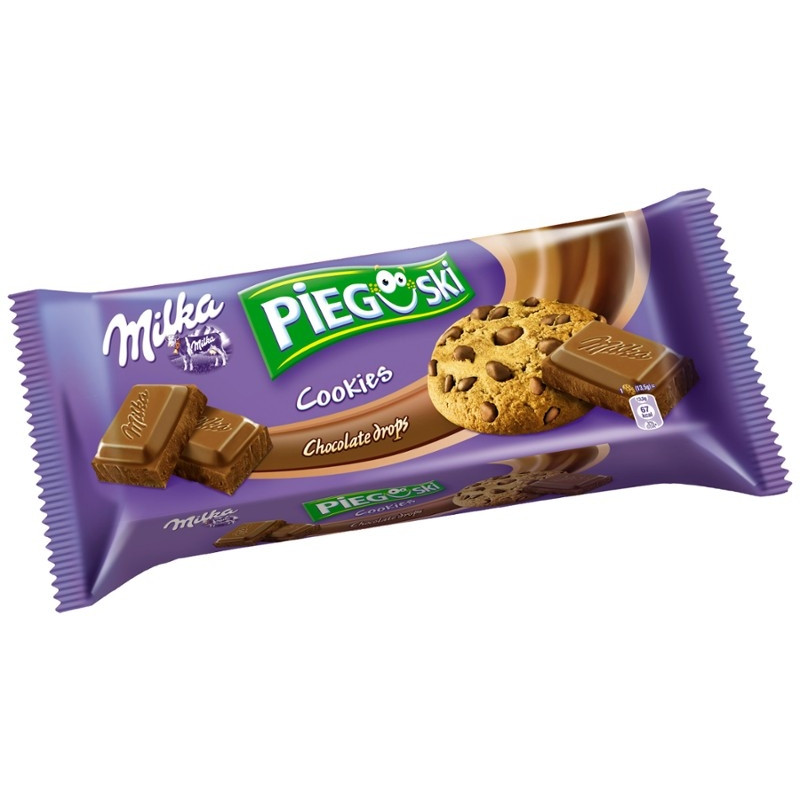 S CIASTKA PIEGUSKI Z CZEKOLADĄ MILKA