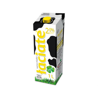 S MLEKO 2% 1L ŁACIATE