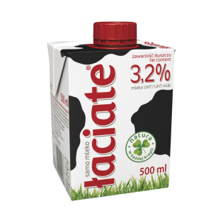 S MLEKO 3,2% 0,5L ŁACIATE