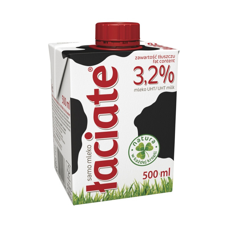 S MLEKO 3,2% 0,5L ŁACIATE