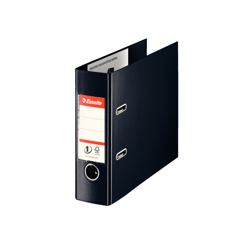 Segregator bankowy VIVIDA A5 75mm czarny 468970