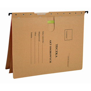 SKOROSZYT ESSELTE NA AKTA OSOBOWE ZAWIESZANY 10SZT