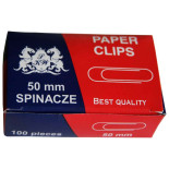 SPINACZ BIUROWY METAL. 50MM OP. 100SZT