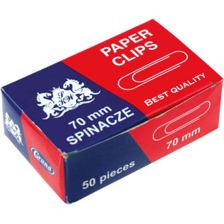 SPINACZ BIUROWY METAL. 70MM OP. 50SZT