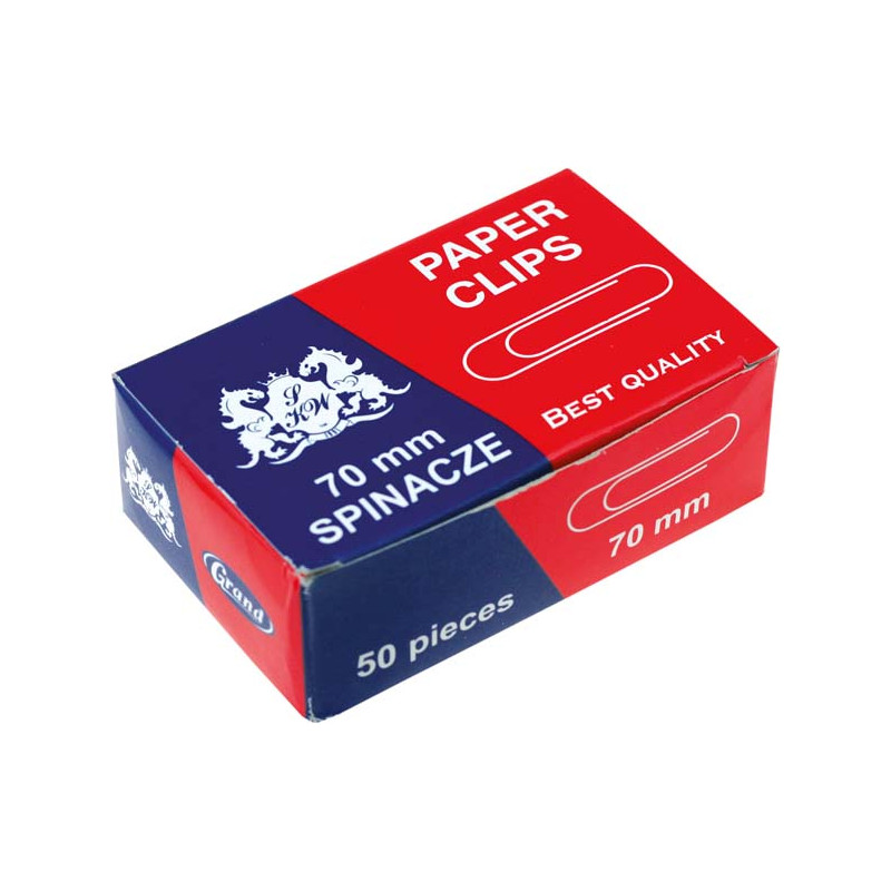 SPINACZ BIUROWY METAL. 70MM OP. 50SZT