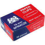 SPINACZ BIUROWY METAL. 70MM OP. 50SZT