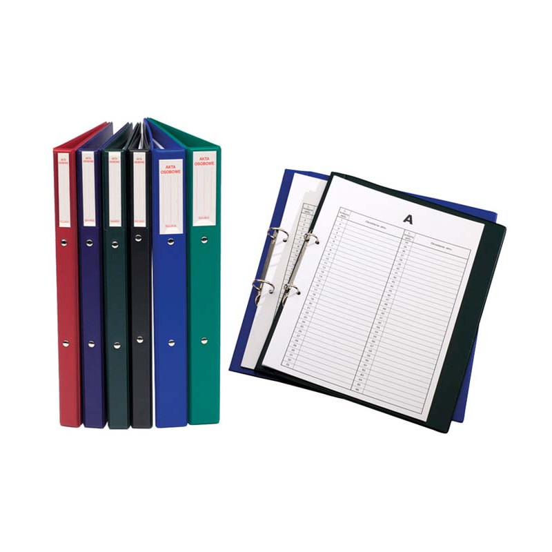 TECZKA DO AKT OSOBOWYCH BIURFOL 2 CM CZARNA