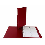 TECZKA DO AKT OSOBOWYCH BIURFOL 3 CM BORDO