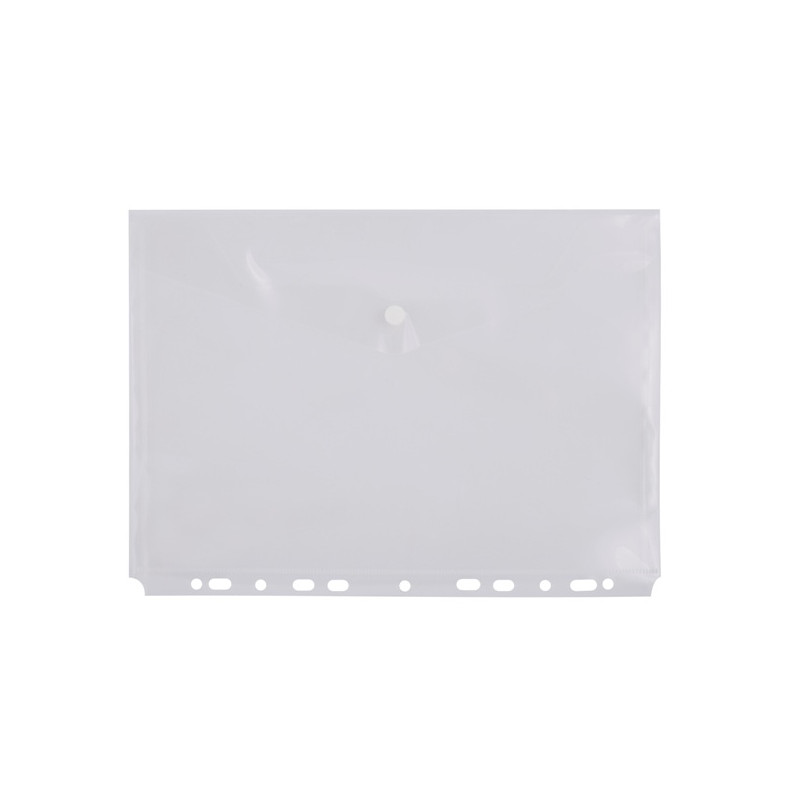 TECZKA KOPERTOWA DELI A4 WPINANA BEZBARWNA