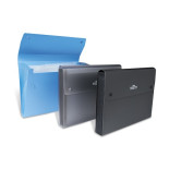 TECZKA PENTEL 13 PRZEGRÓDEK CZARNA TRANSPARENTNA