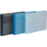 TECZKA PENTEL 13 PRZEGRÓDEK NIEBIESKA TRANSPARENT 