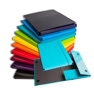 TECZKA SKRZYDŁOWA Z GUMKĄ BARBARA 4CM FIOLET 