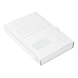 TECZKA WIĄZANA BIGO A4 BOX 40 BIAŁA