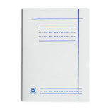 TECZKA Z GUMKĄ BARBARA A4 300G BIAŁA 