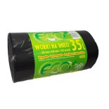 WORKI NA ŚMIECI  ECO 35L 50SZT LD CZARNE