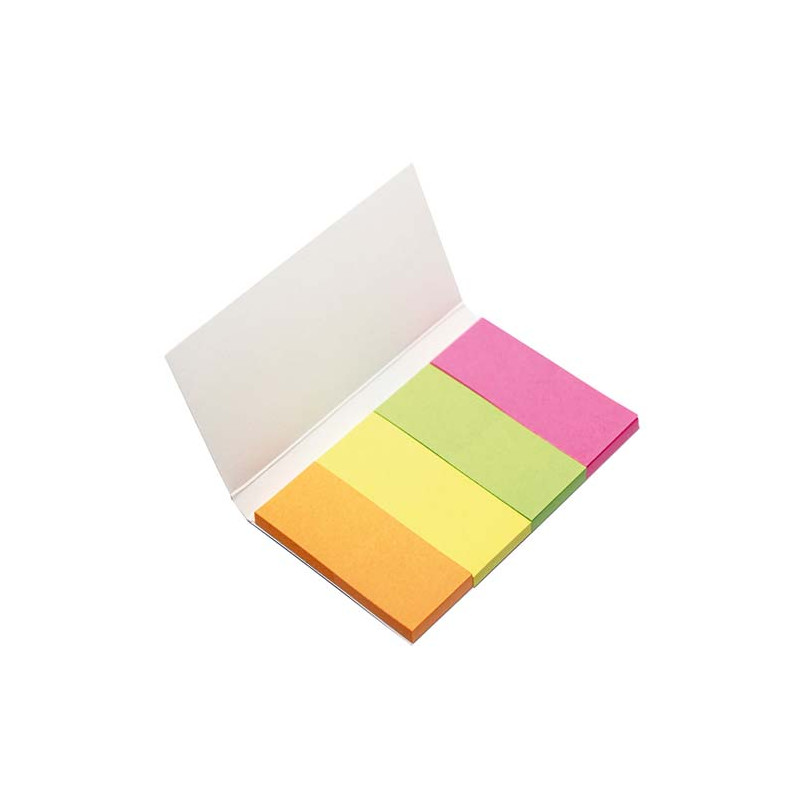 ZAKŁADKA OFFICE 20X50MM 4 KOL. 4X50 NEON