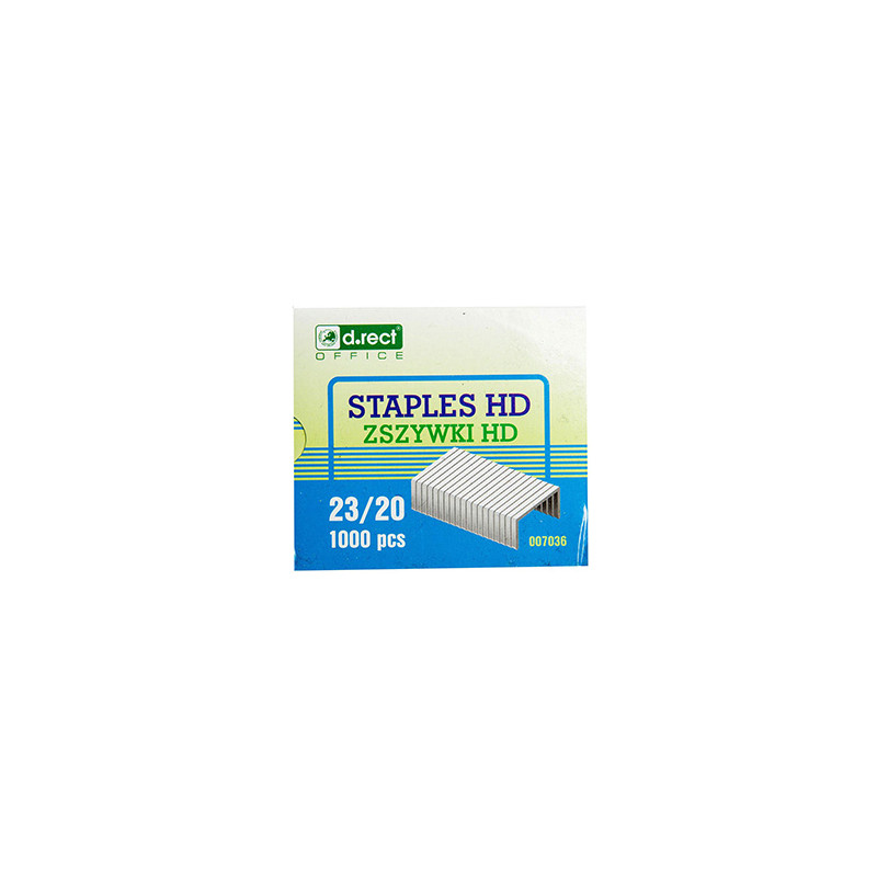 ZSZYWKI 23/20 D.RECT do 190 kartek