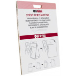 Flipchart-blok BI-OFFICE, samoprzylepny, 50x58,5cm, gładki