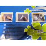 Tablica informacyjna DONAU, 58x46cm, samoprzylepna, brązowa