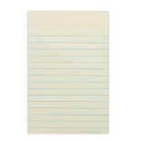 Bloczek samoprzylepny DONAU, 101x150mm, w linię, 1x100 kart., 75gsm, żółty