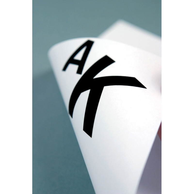 Litery samoprzylepne APLI, 40mm, czarne