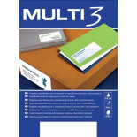 Etykiety uniwersalne MULTI 3,70x37mm, prostokątne, białe 100 ark.