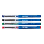 Cienkopis kulkowy DONAU D-TECH, zielony