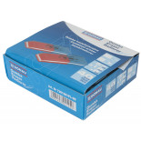 Gumka wielofunkcyjna DONAU, 57x19x8mm, niebiesko-czerwona