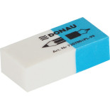 Gumka wielofunkcyjna DONAU, 41x18x11mm, niebiesko-biała