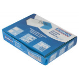 Gumka wielofunkcyjna DONAU, 41x18x11mm, niebiesko-biała