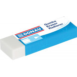 Gumka uniwersalna DONAU, 62x21x11mm, biała